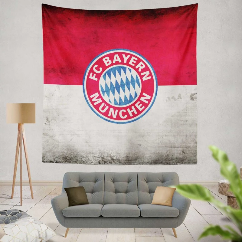 FC Bayern Munich UEFA Champions League Club Tapestry