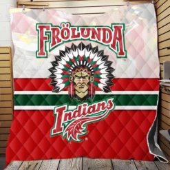 FHC Golden Frolunda Indians 2018 NHL Hockey Quilt Blanket