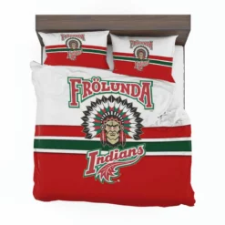 FHC Golden  Frolunda Indians NHL Hockey Bedding Set 1