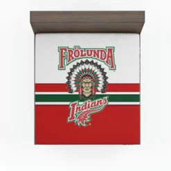 FHC Golden  Frolunda Indians NHL Hockey Fitted Sheet