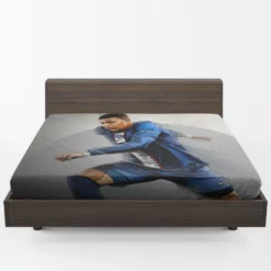 FIFA 23 Kylian Mbappe PSG Football Fitted Sheet 1