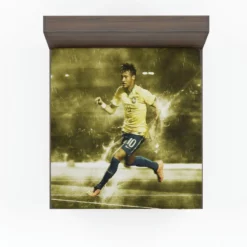 FIFA World Cup Footballer Neymar Fitted Sheet