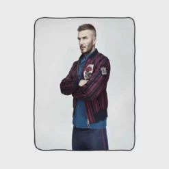 FIFA World Cup Player David Beckham Fleece Blanket 1