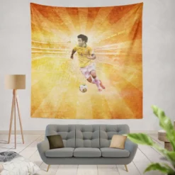 FIFPro World XI Football Player Marcelo Vieira Tapestry