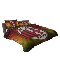 Famous Football Club in Italy AC Milan Bedding Set 2