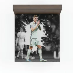 Fast Football Player Toni Kroos Fitted Sheet