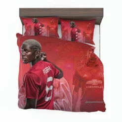 Fast United Football Player Paul Pogba Bedding Set 1