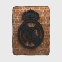 Fastidious Soccer Club Real Madrid Fleece Blanket 1