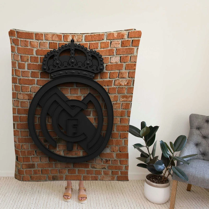 Fastidious Soccer Club Real Madrid Fleece Blanket