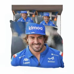 Fernando Alonso Classic Spanish Formula 1 Player Bedding Set 1