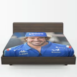 Fernando Alonso Classic Spanish Formula 1 Player Fitted Sheet 1