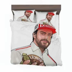 Fernando Alonso Energetic Spanish Formula 1 Player Bedding Set 1