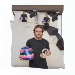 Fernando Alonso Excellent Spanish Formula 1 Player Bedding Set 1