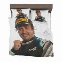 Fernando Alonso Spanish Formula 1 Player Bedding Set 1