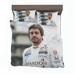 Fernando Alonso Strong Spanish Formula 1 Player Bedding Set 1