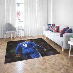 Fernando Torres Active Chelsea Player Rug 2