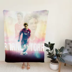 Fernando Torres English League Soccer Player Fleece Blanket