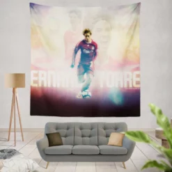 Fernando Torres English League Soccer Player Tapestry