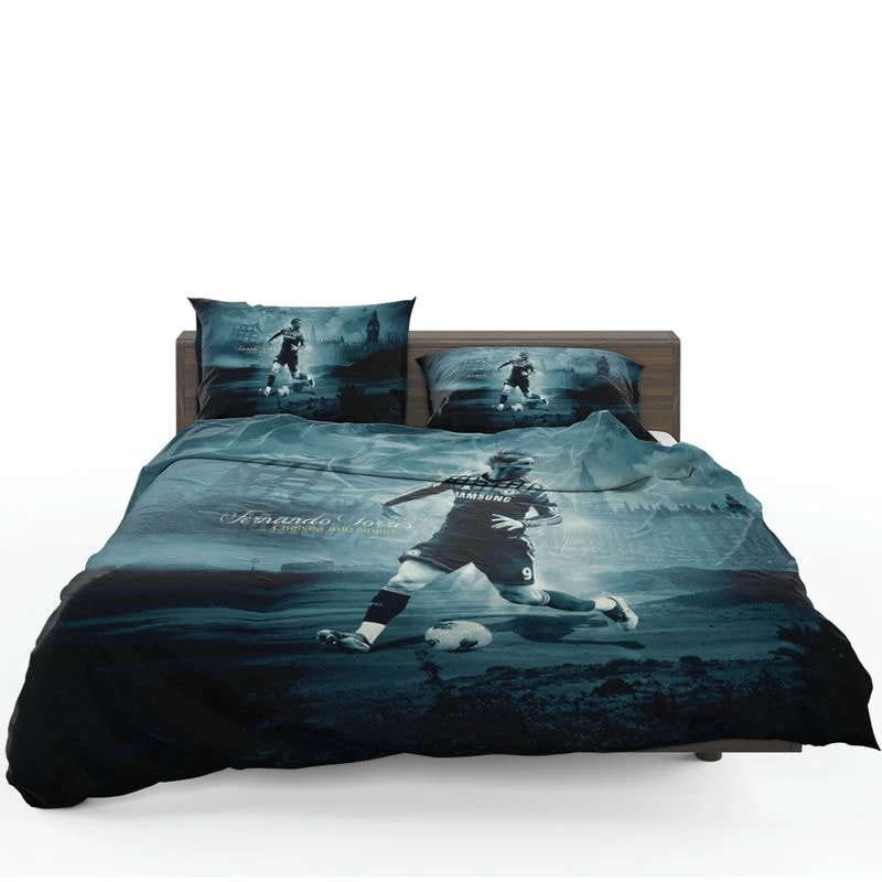 Fernando Torres Premier League Soccer Player Bedding Set