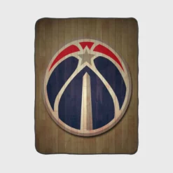 Finals MVP Basketball Club Washington Wizards Fleece Blanket 1