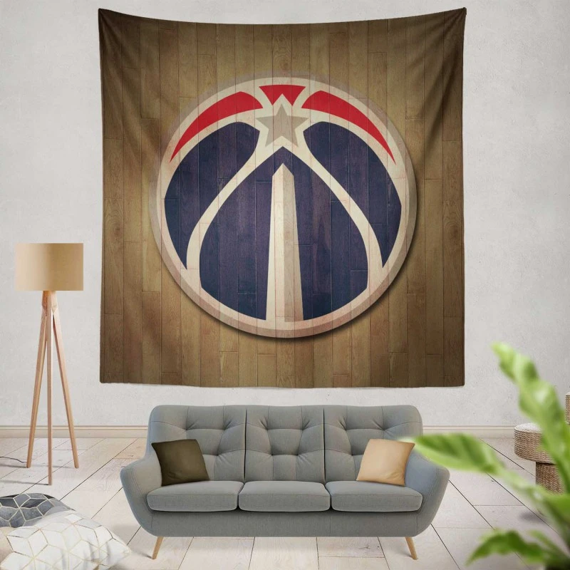 Finals MVP Basketball Club Washington Wizards Tapestry