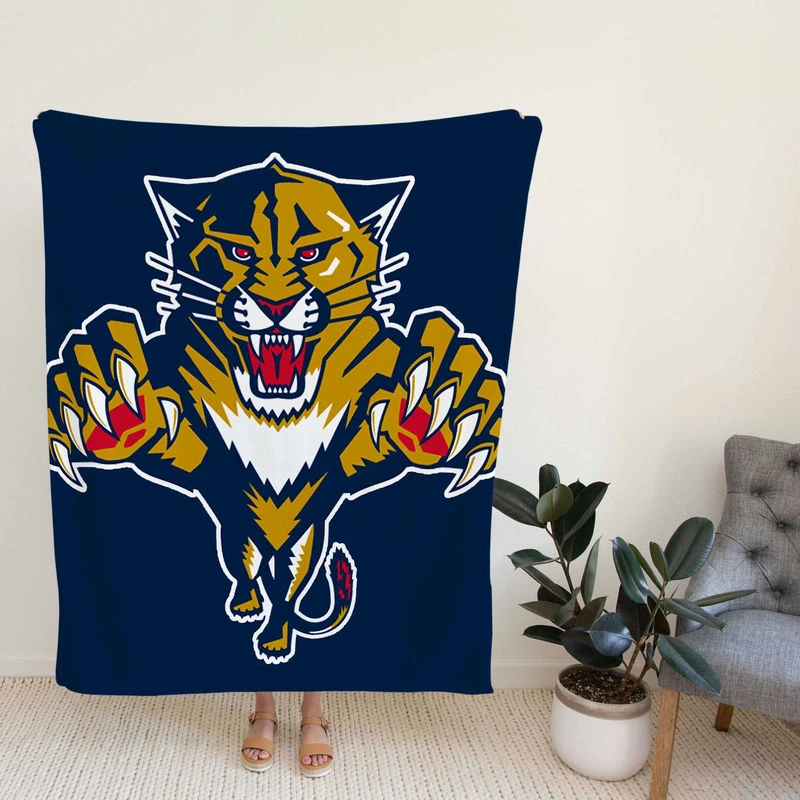 Florida Panthers Exellelant NHL Hockey Club Fleece Blanket