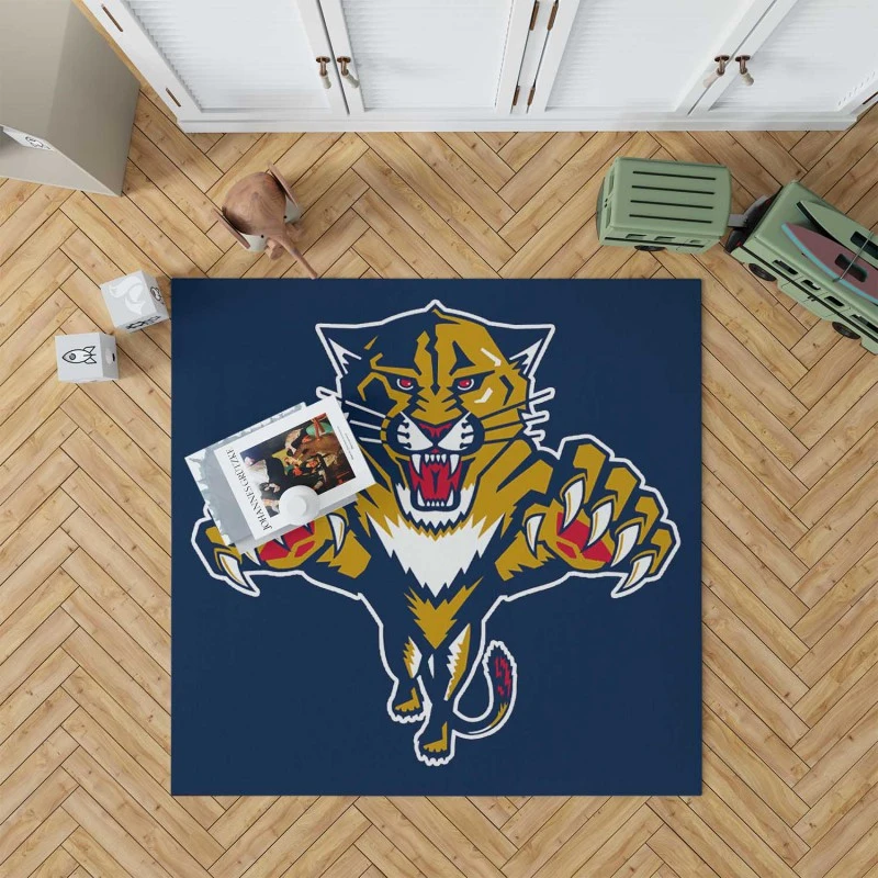 Florida Panthers Exellelant NHL Hockey Club Rug