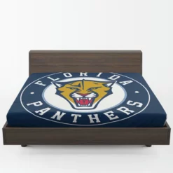 Florida Panthers Professional NHL Hockey Team Fitted Sheet 1