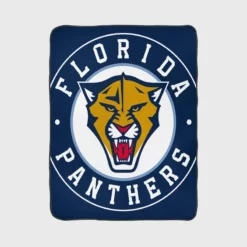 Florida Panthers Professional NHL Hockey Team Fleece Blanket 1