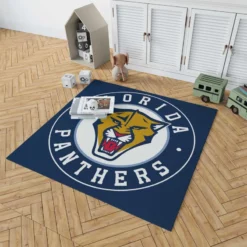 Florida Panthers Professional NHL Hockey Team Rug 1