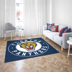 Florida Panthers Professional NHL Hockey Team Rug 2