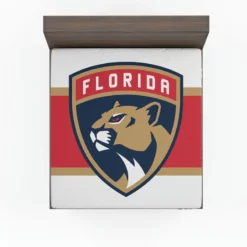 Florida Panthers Top Ranked NHL Hockey Club Fitted Sheet