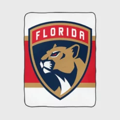 Florida Panthers Top Ranked NHL Hockey Club Fleece Blanket 1