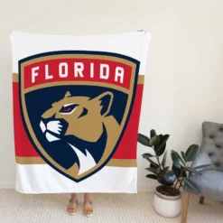 Florida Panthers Top Ranked NHL Hockey Club Fleece Blanket