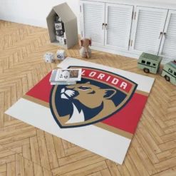 Florida Panthers Top Ranked NHL Hockey Club Rug 1