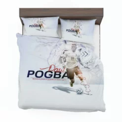 France Football Player Paul Pogba Bedding Set 1