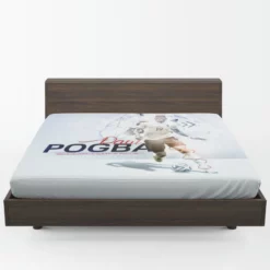 France Football Player Paul Pogba Fitted Sheet 1