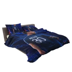 French League Cups Footballer Lionel Messi Bedding Set 2