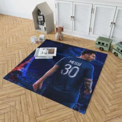 French League Cups Footballer Lionel Messi Rug 1