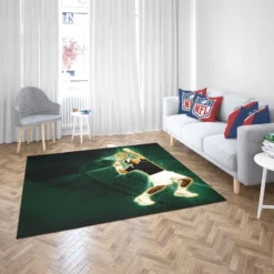 French Open Tennis Player Roger Federer Rug 2