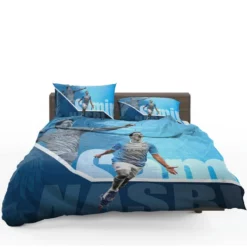 French Soccer Player Samir Nasri Bedding Set