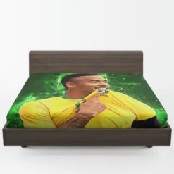 Gabriel Jesus Exciting Brazilian Forward Player Fitted Sheet 1