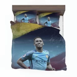 Gabriel Jesus Manchester City Football Player Bedding Set 1