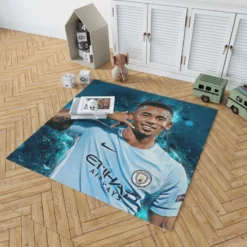 Gabriel Jesus Olympic gold medalist Football Player Rug 1