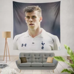 Gareth Bale Populer Welsh Soccer Player Tapestry
