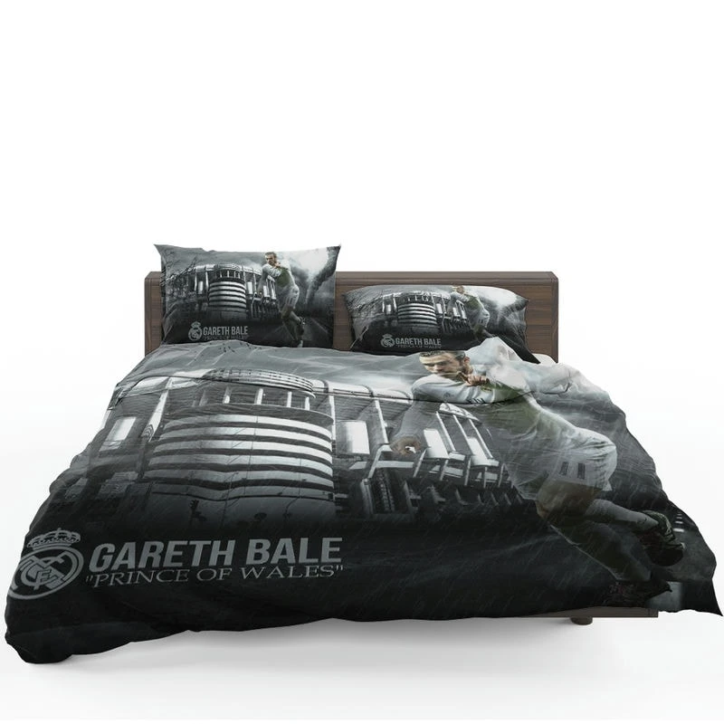 Gareth Bale Real Madrd Club World Cup Soccer Player Bedding Set