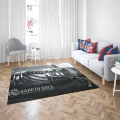 Gareth Bale Real Madrd Club World Cup Soccer Player Rug 2