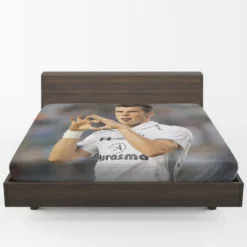 Gareth Bale Tottenham Hotspur F C Classic Soccer Player Fitted Sheet 1