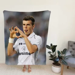Gareth Bale Tottenham Hotspur F C Classic Soccer Player Fleece Blanket