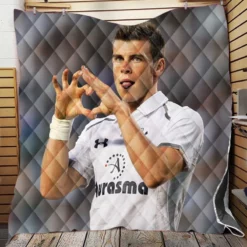 Gareth Bale Tottenham Hotspur F C Classic Soccer Player Quilt Blanket